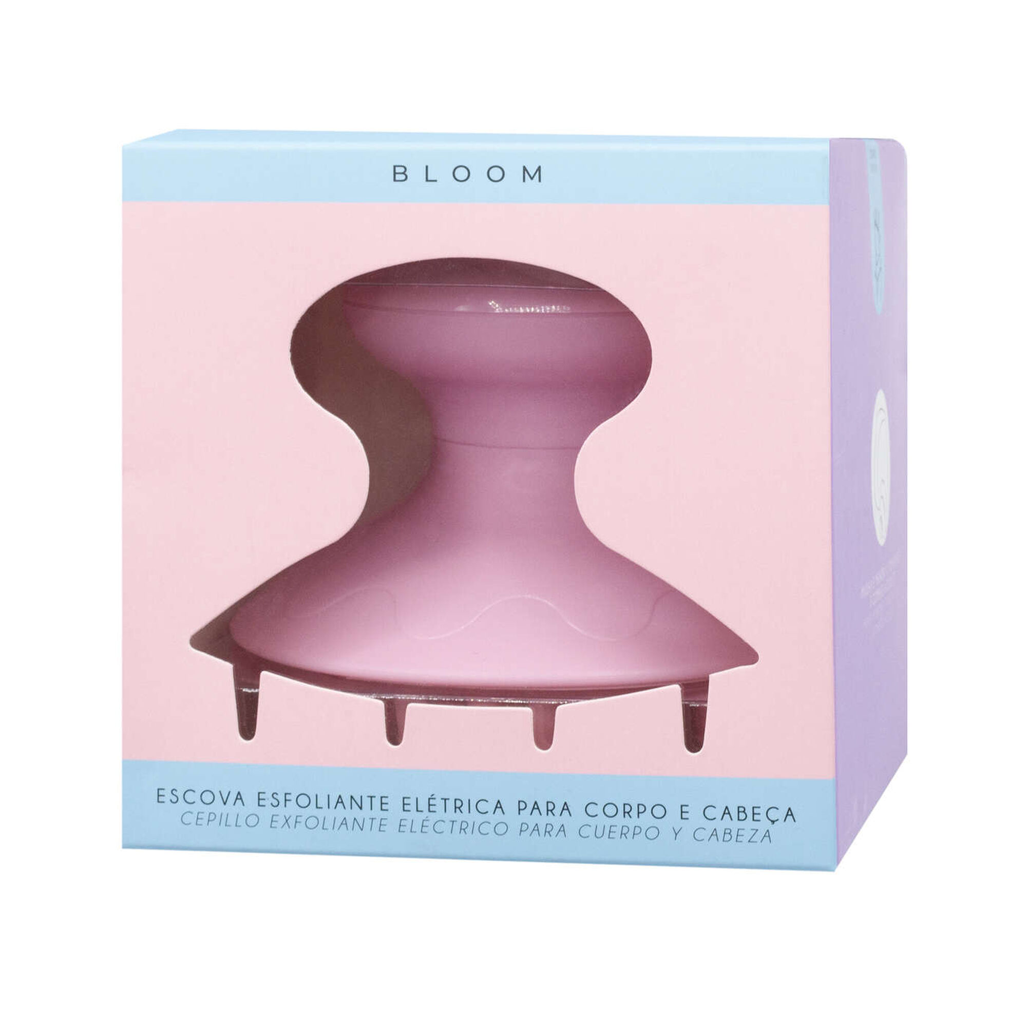 Escova Massagem Elétrica Corpo e Cabeça