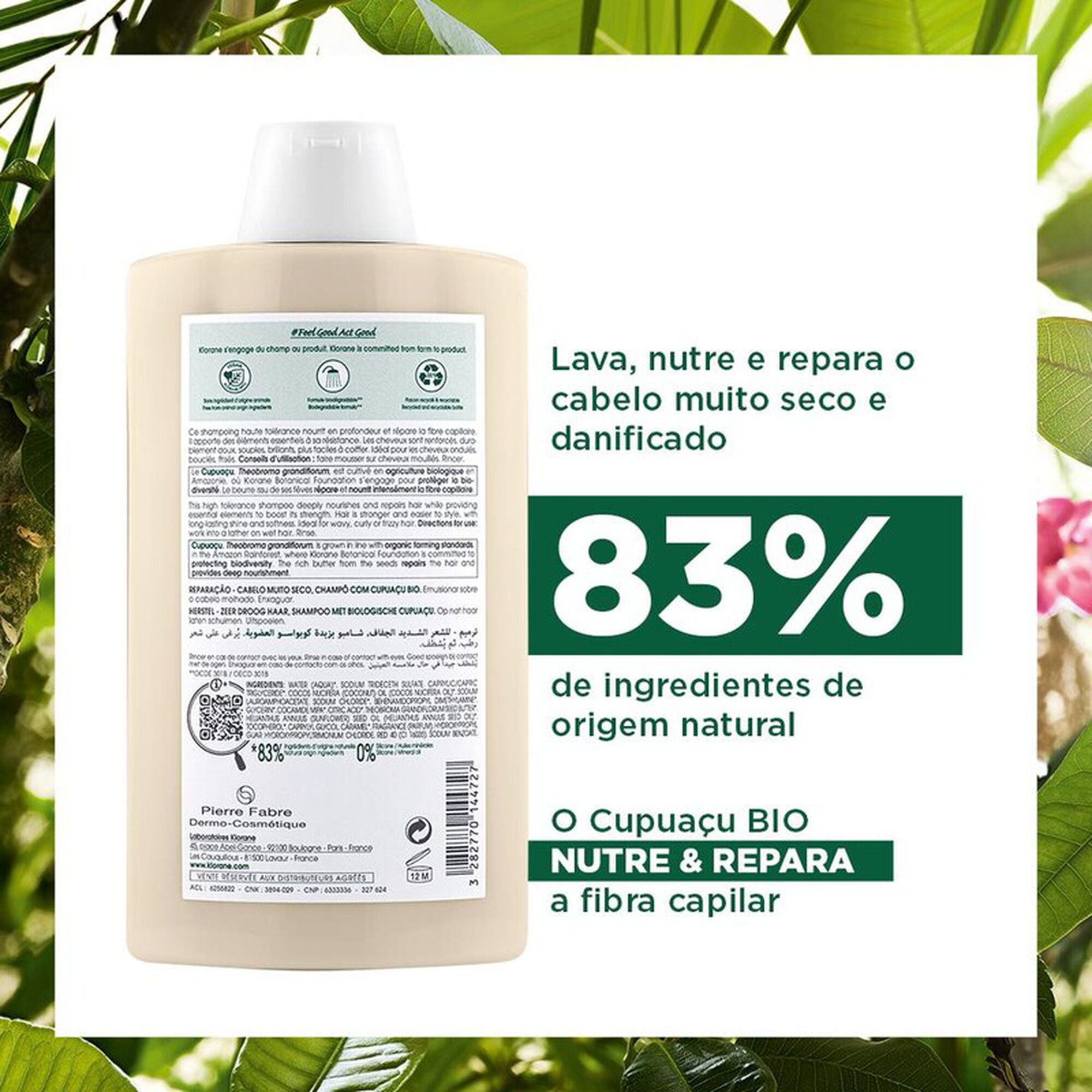 Cupuaçu Reparing Very Dry Hair Shampoo