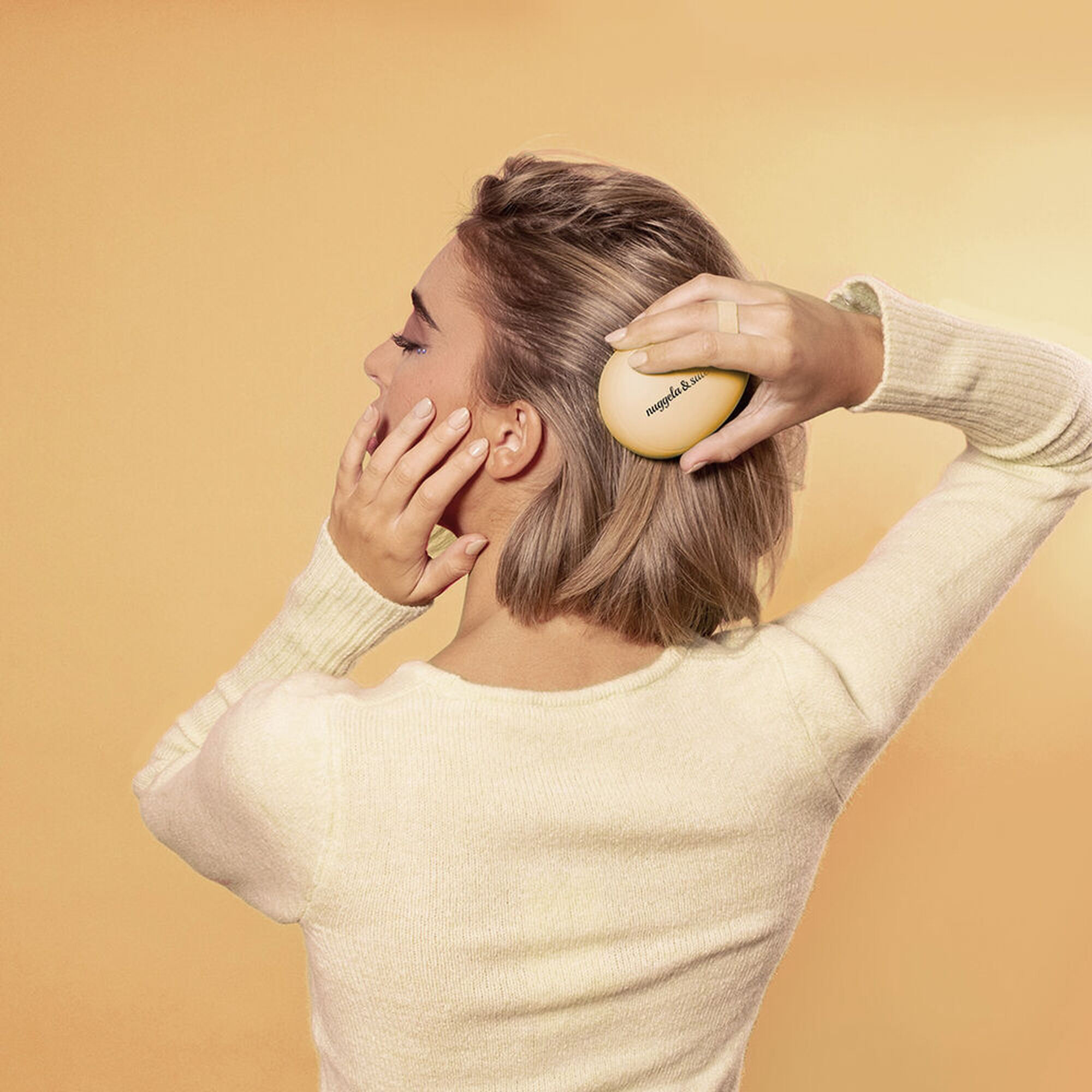 Escova de Cabelo Tangle Tamer Brush Amarelo