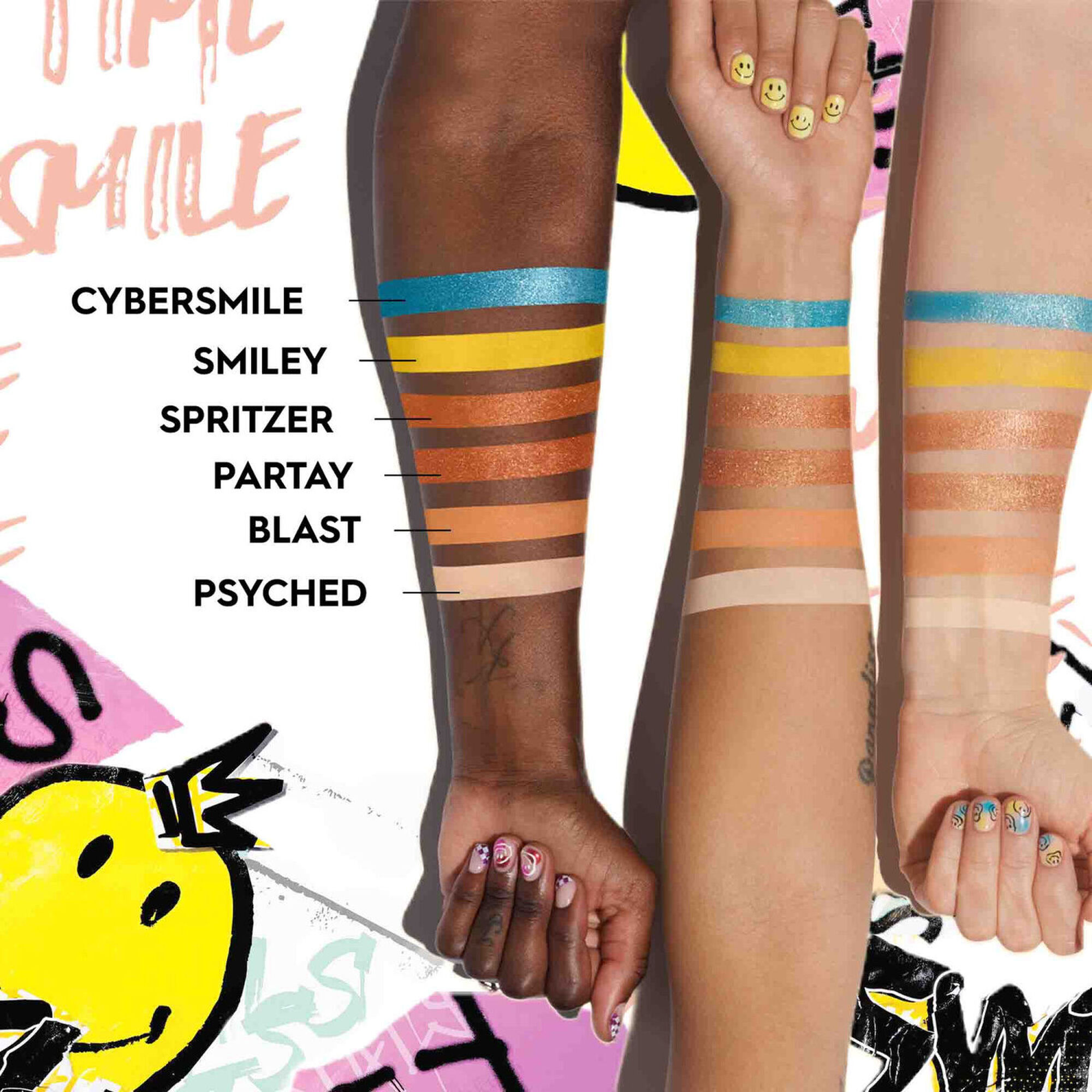 Paleta Sombras Mini Naked Smiley Chill Happy