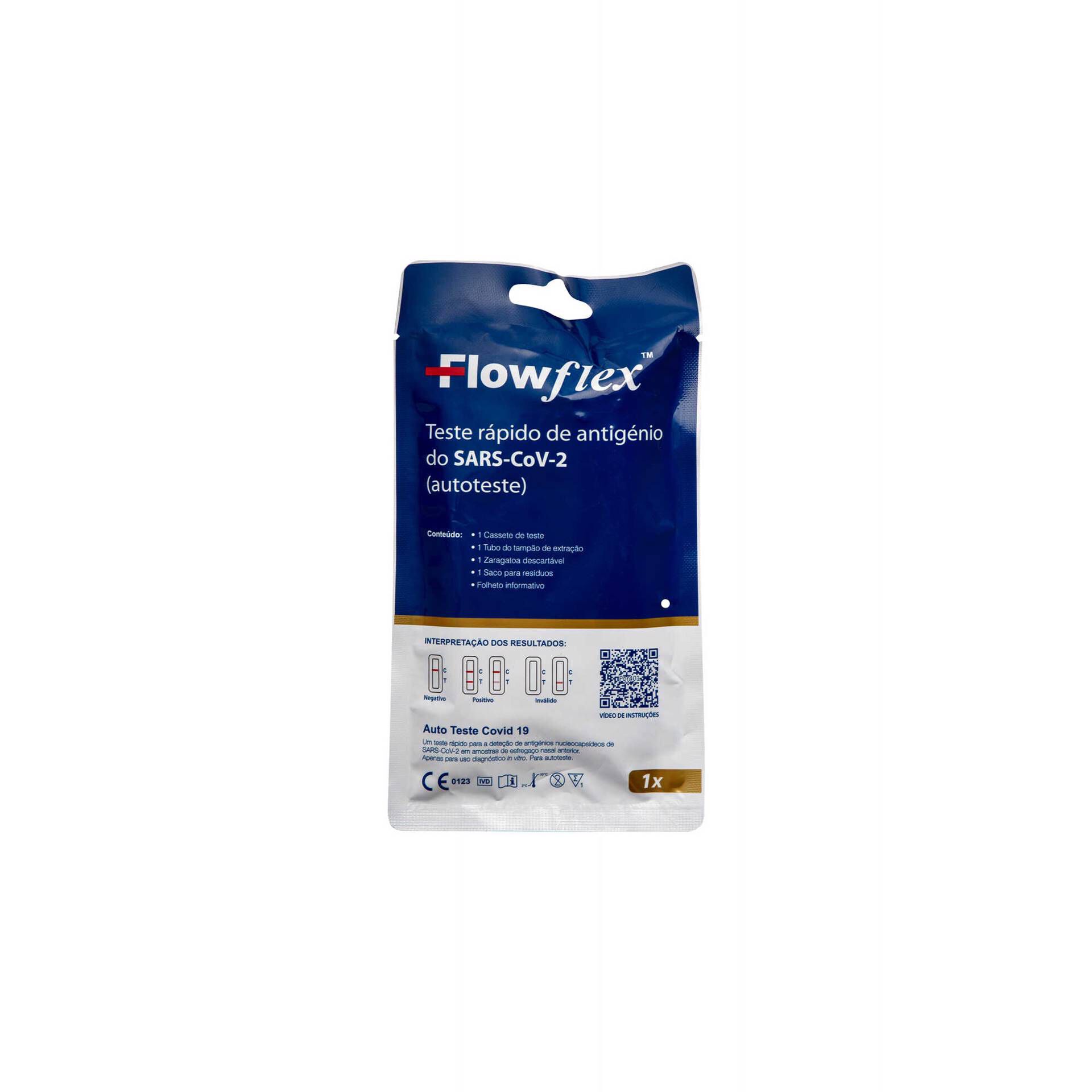 Auto Teste Nasal Covid Flowflex
