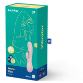 Vibrador Dupla Estimulação Mono Flex Lilás Wells Image 3