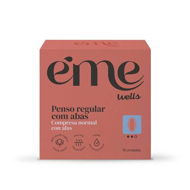 Pensos Regulares com Abas Éme Wells