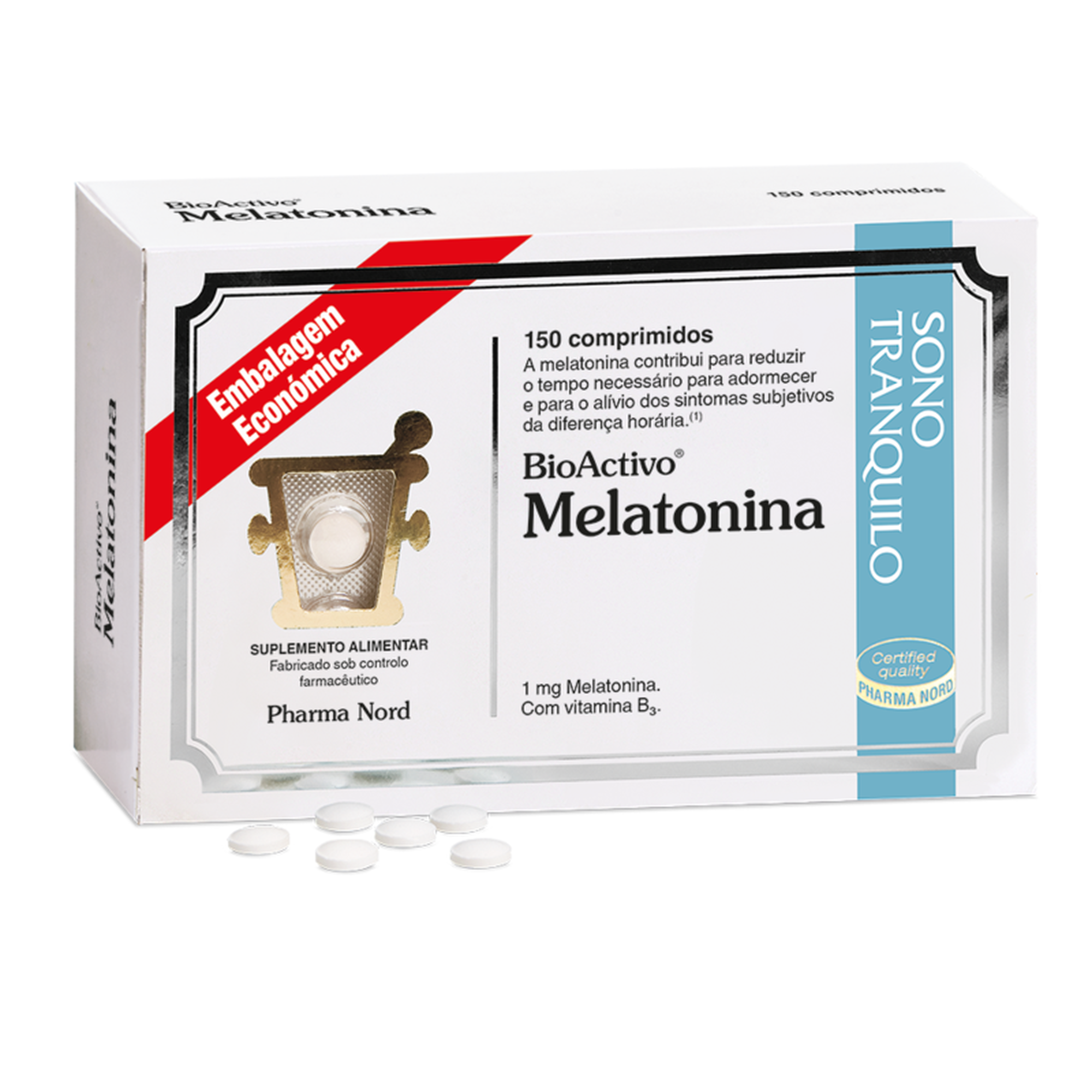 Suplemento Sono Tranquilo Melatonina