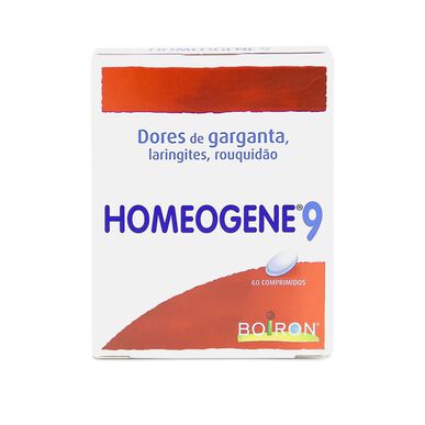 Homeogene 9 Comprimidos Dor de Garganta Wells