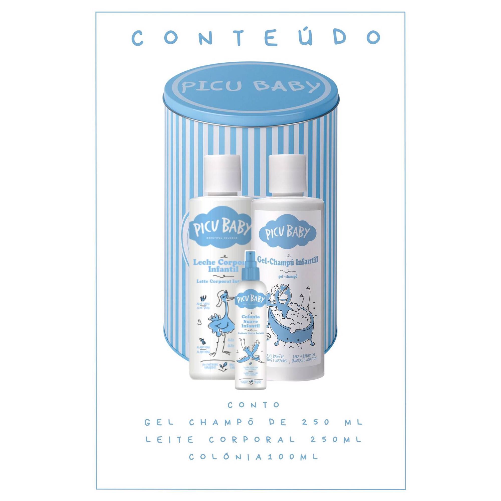 Pack Tambor Essenciais de Higiene Bebé