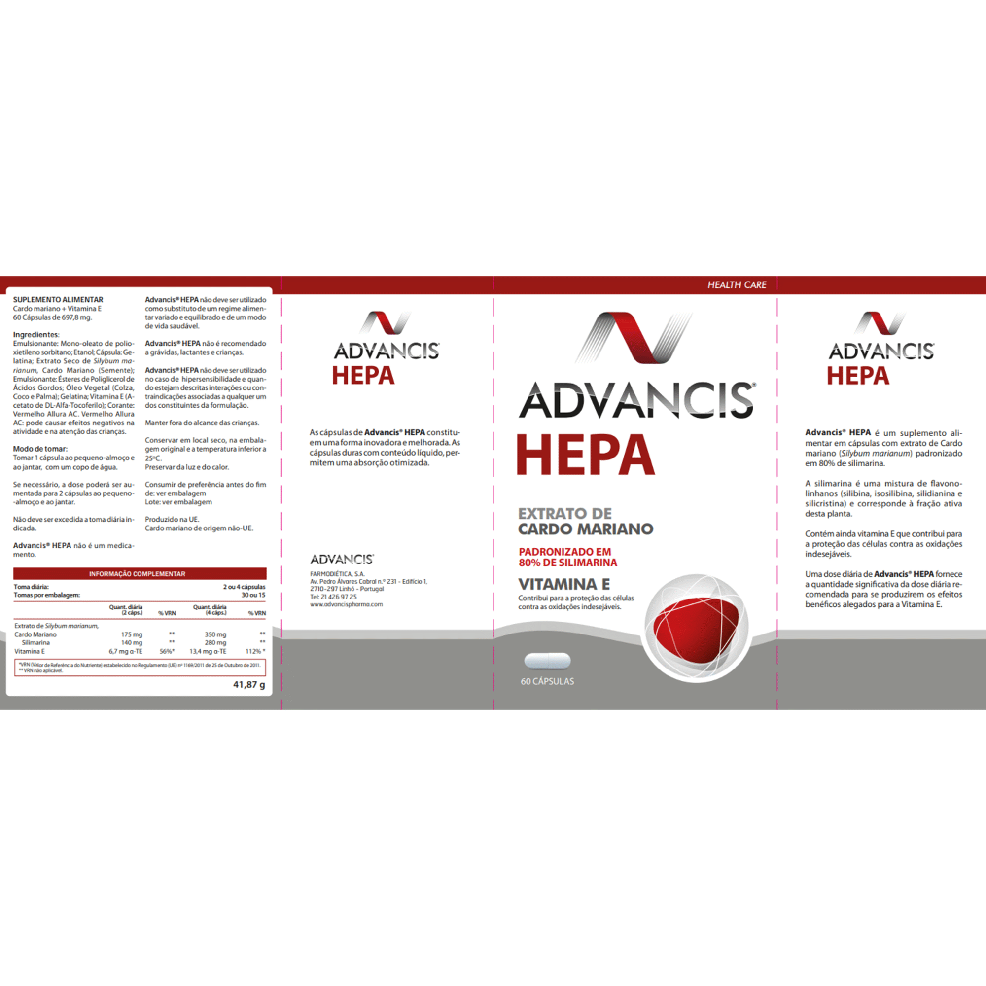 Hepa Extrato de Cardo Mariano