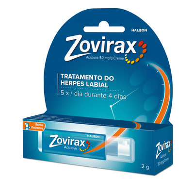 Zovirax Creme Herpes Labial Aciclovir