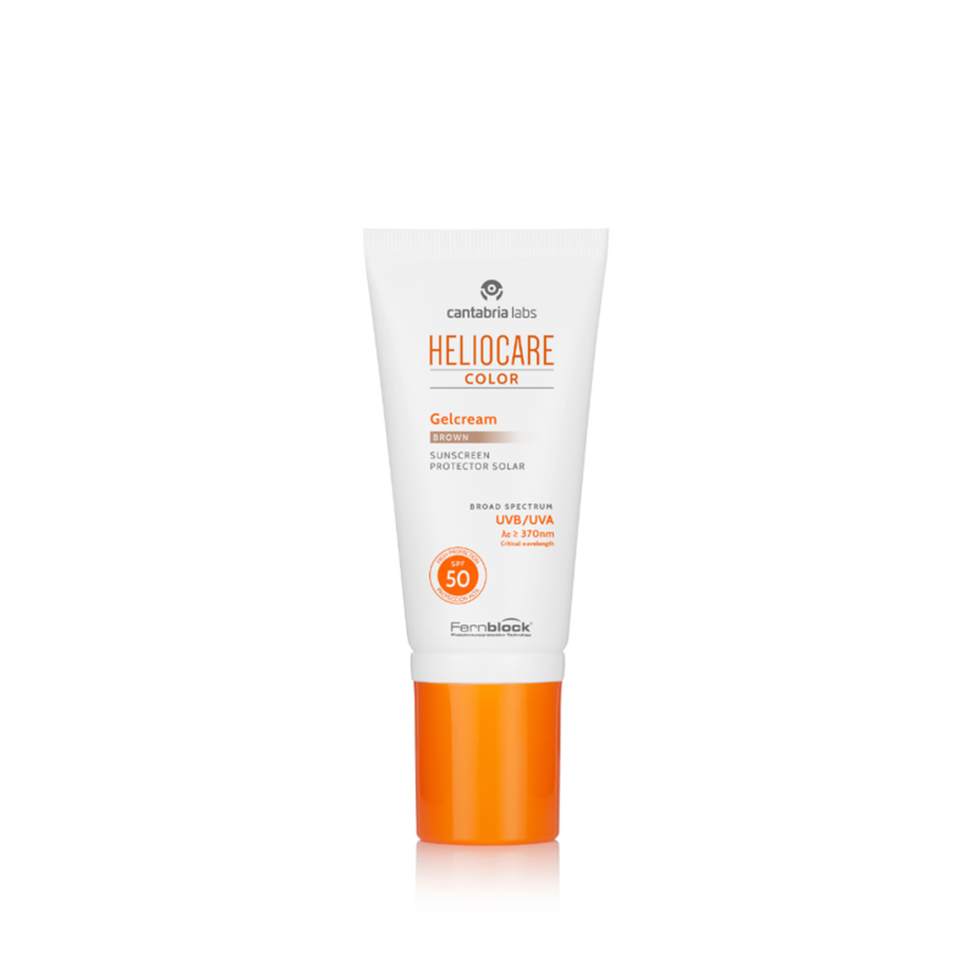Protetor Solar Gel Creme Castanho SPF50