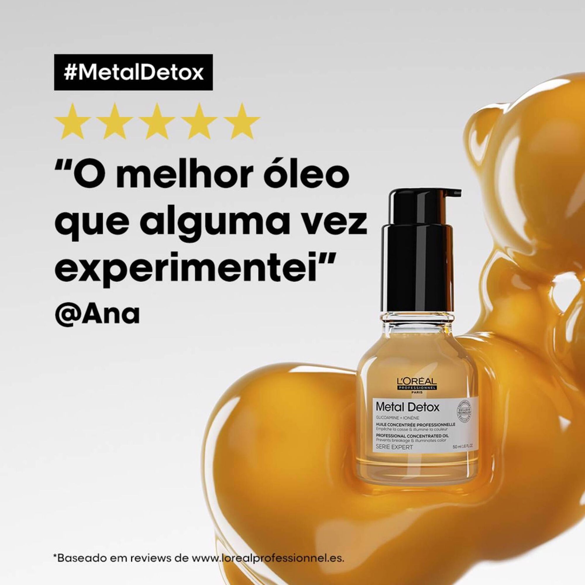 Serie Expert Metal Detox Huile Concentrée