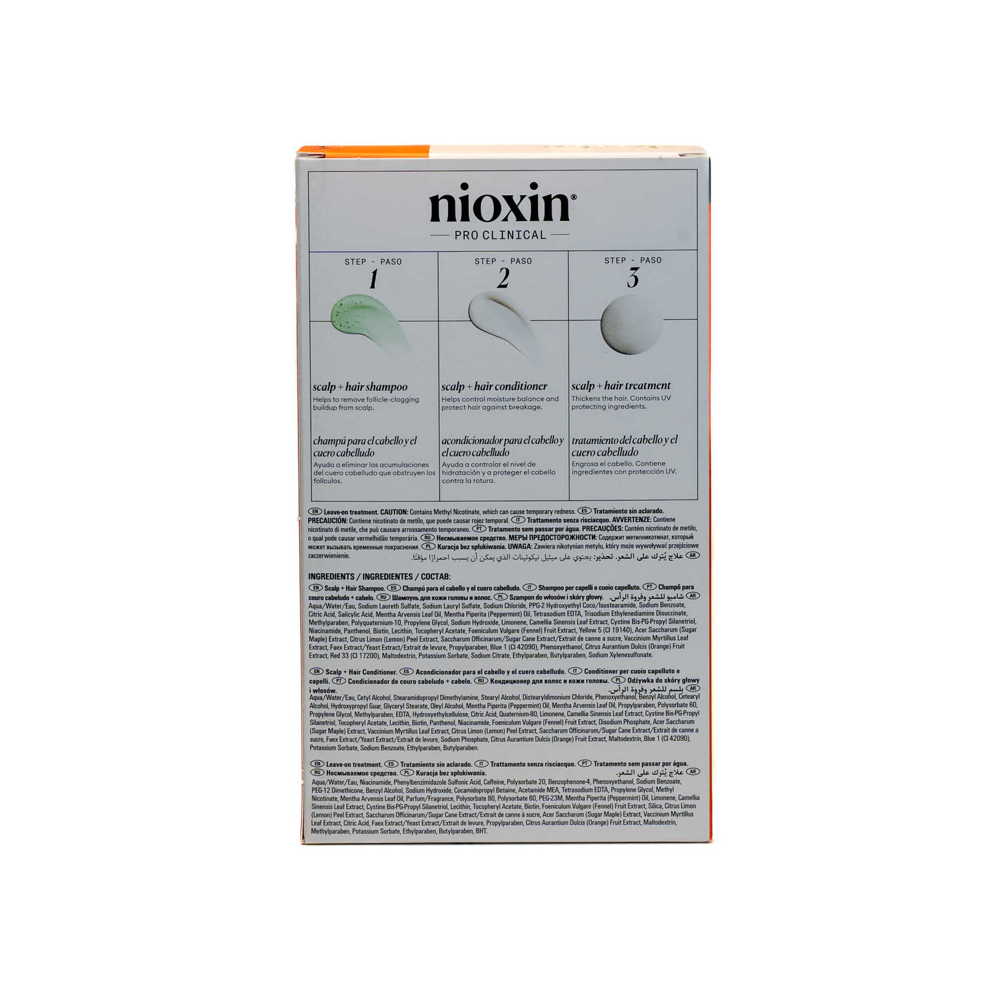 Pack 4  Scalp HairColored Dry Damaged Hair Thinning