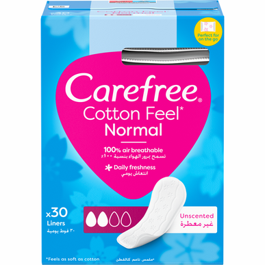Cotton Feel Normal Protegeslips Wells