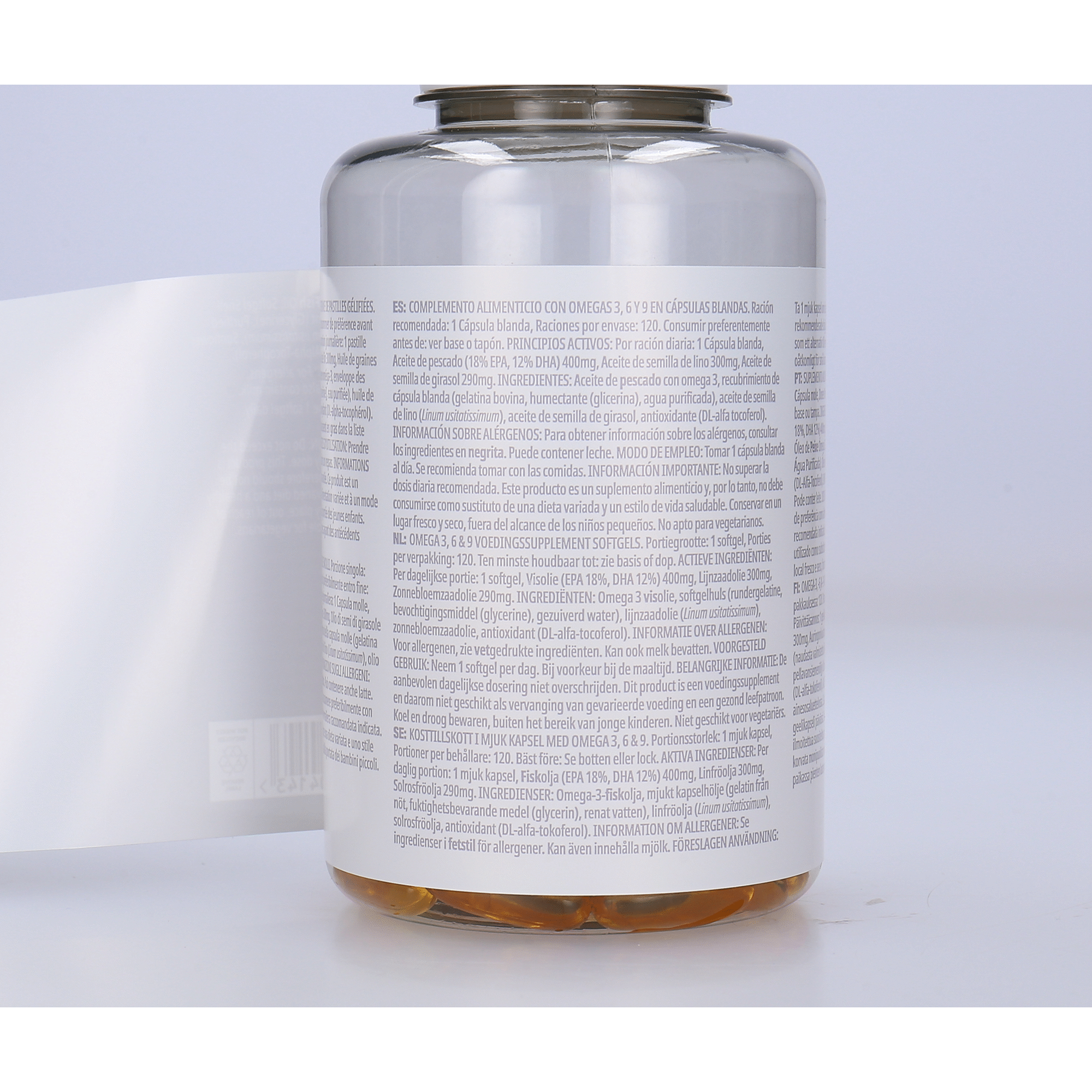 Cápsulas Ómega 3-6-9 Myvitamins Performance