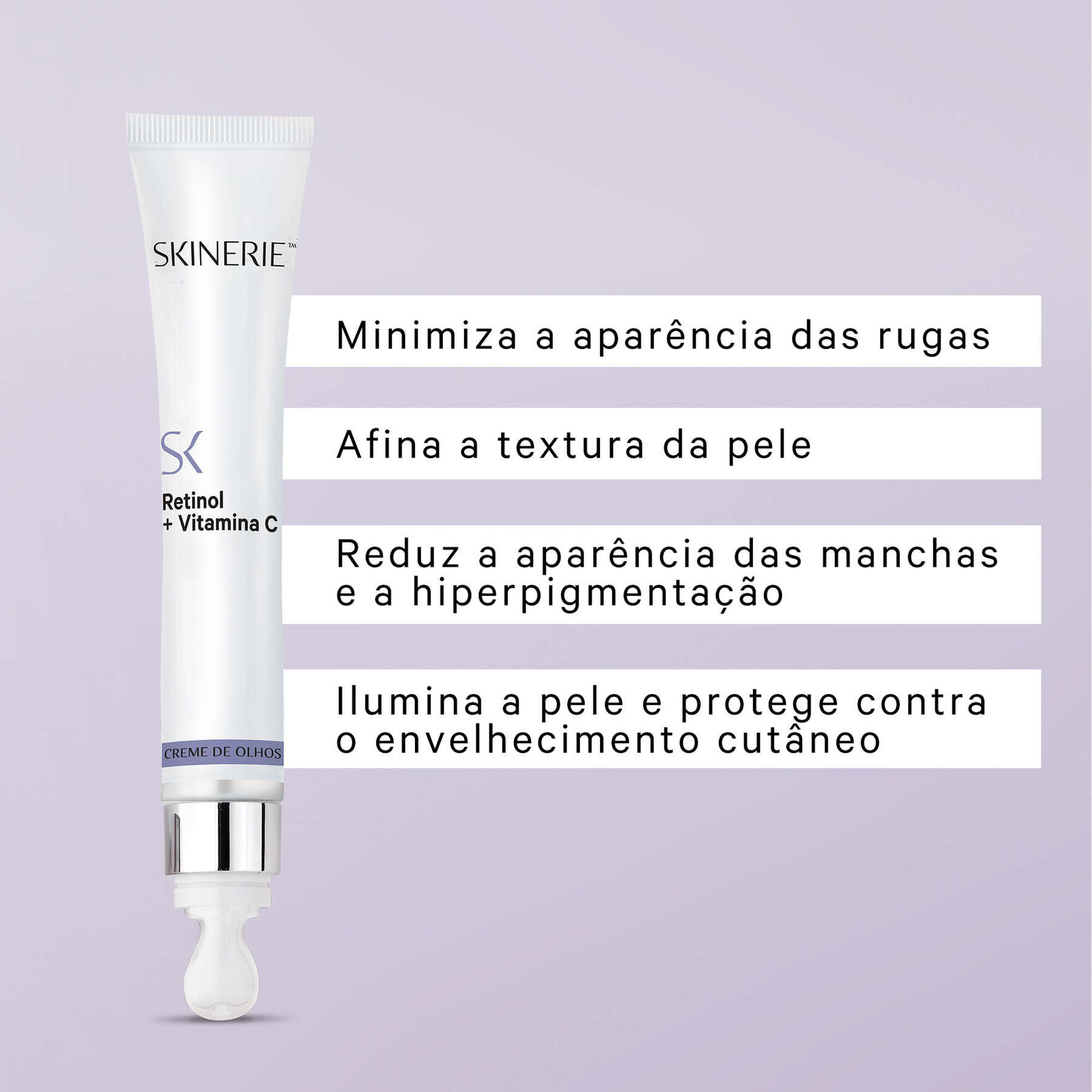 Creme de Olhos Retinol e Vit C Eye Care Shot