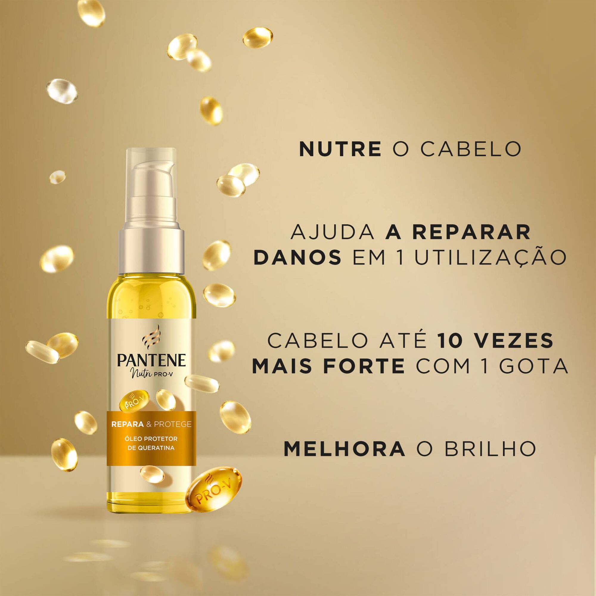 Óleo Cabelo Pro-V Repara e Protege