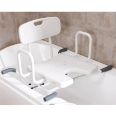 Cadeira Banho Rotativa Aluminio Wells Image 1