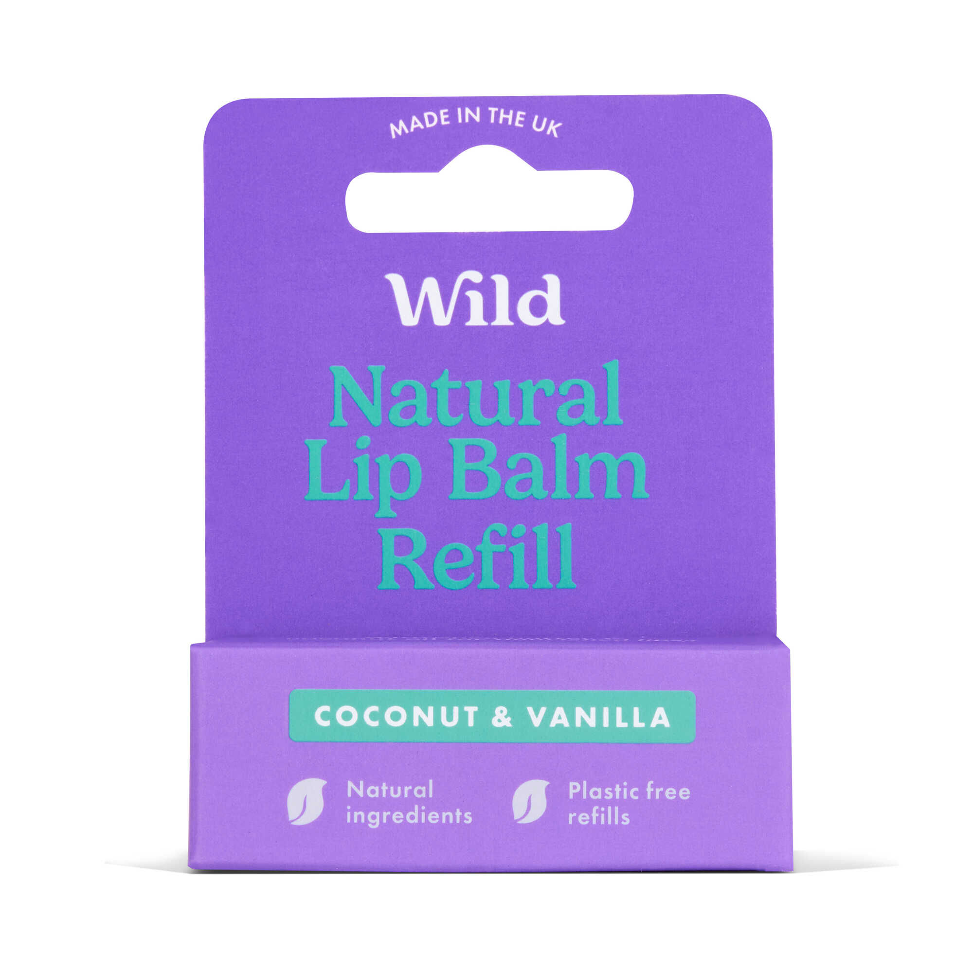 Natural Lip Balm Refill Coconut & Vanilla