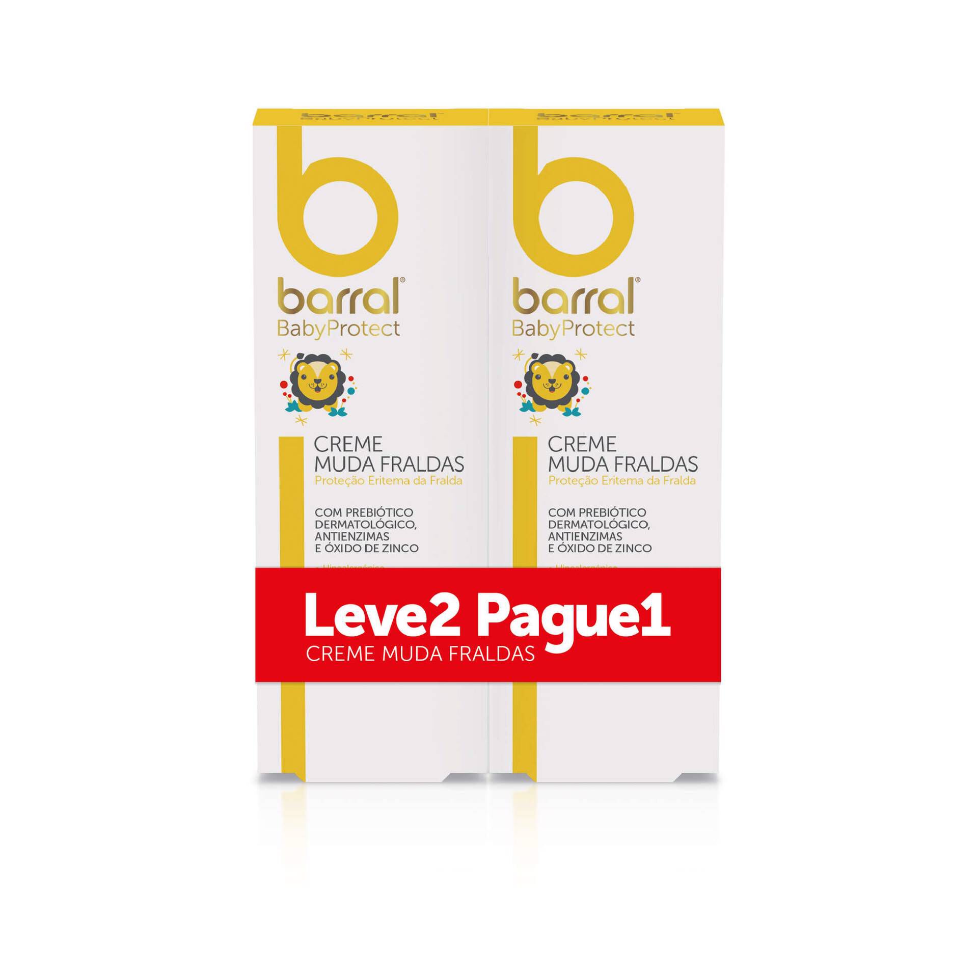 Pack Creme Muda Fraldas Proteção Eritema Baby Protect 1 un