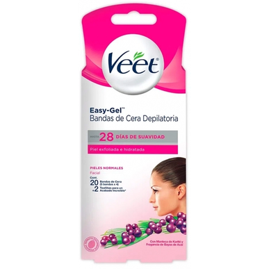Easy-Gel Bandas de Cera Depilatória Wells