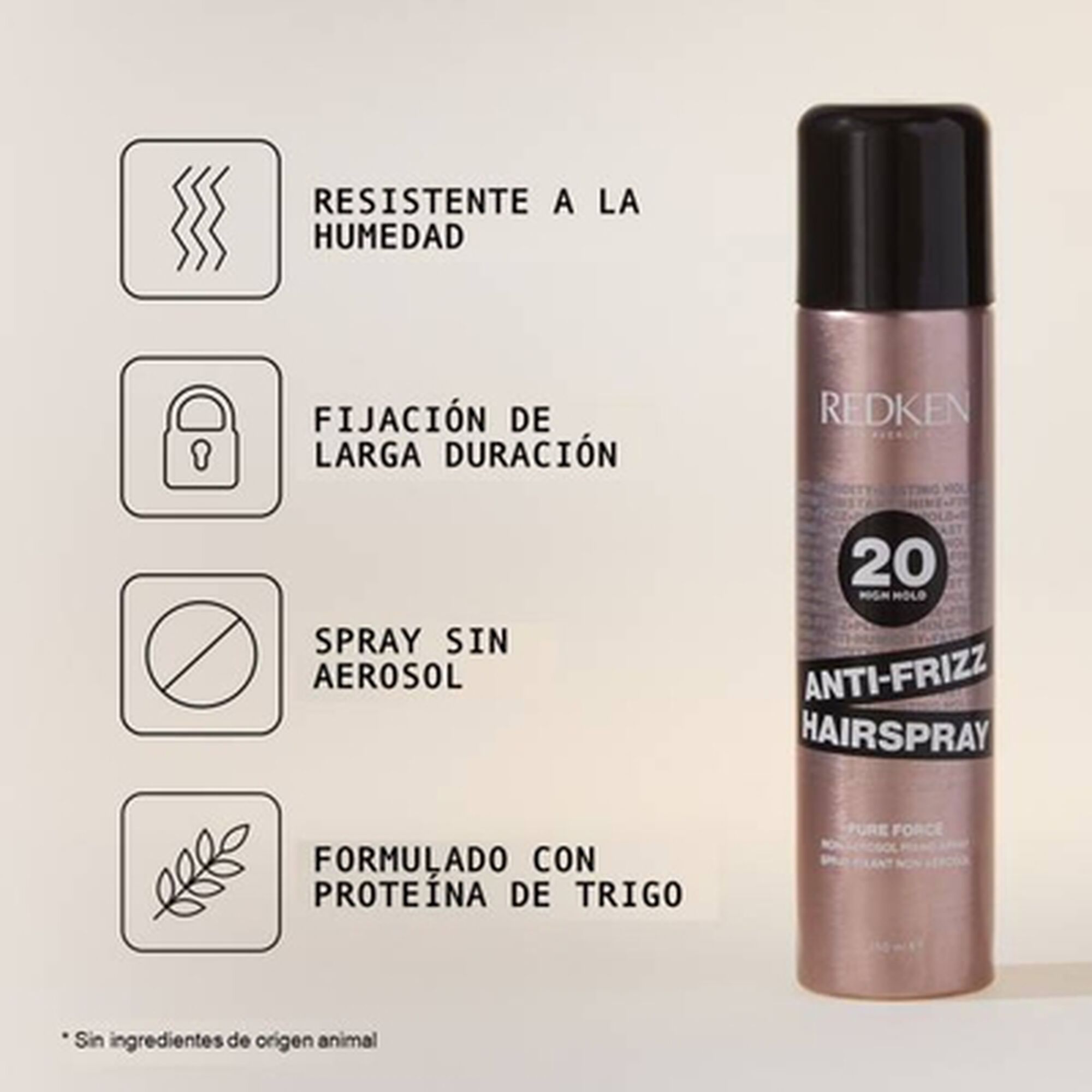 Anti-Frizz Hairspray 20 High Hold