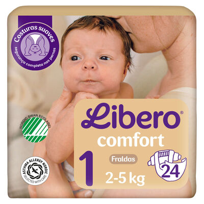 Libero Comfort T1 2-5 kg 
