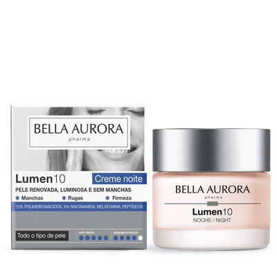 Creme Noite Antimanchas Lumen 10