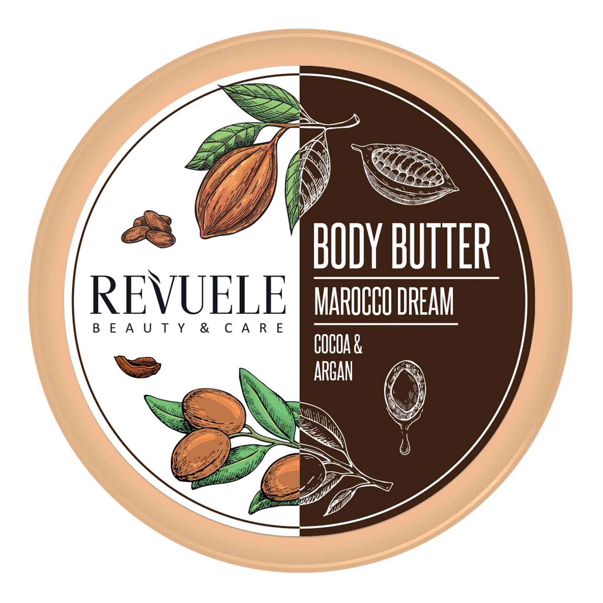 Manteiga Corporal Cacau e Óleo de Argão