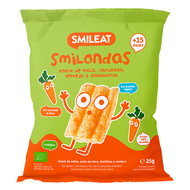 Smilondas Snack de Milho e Lentilhas +15M Wells