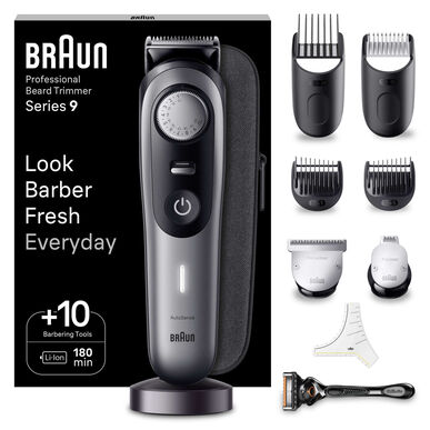 Professional Beard Trimmer Series 9 BT9420 Wells Image 1