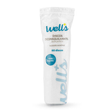 Discos Desmaquilhantes Dupla Face Wells
