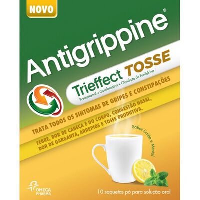 Antigrippine Trieffect Tosse Saquetas