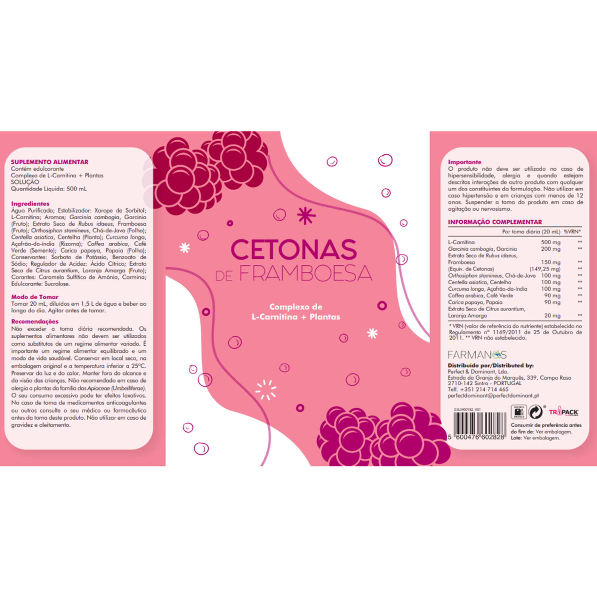 Cetonas de Framboesa