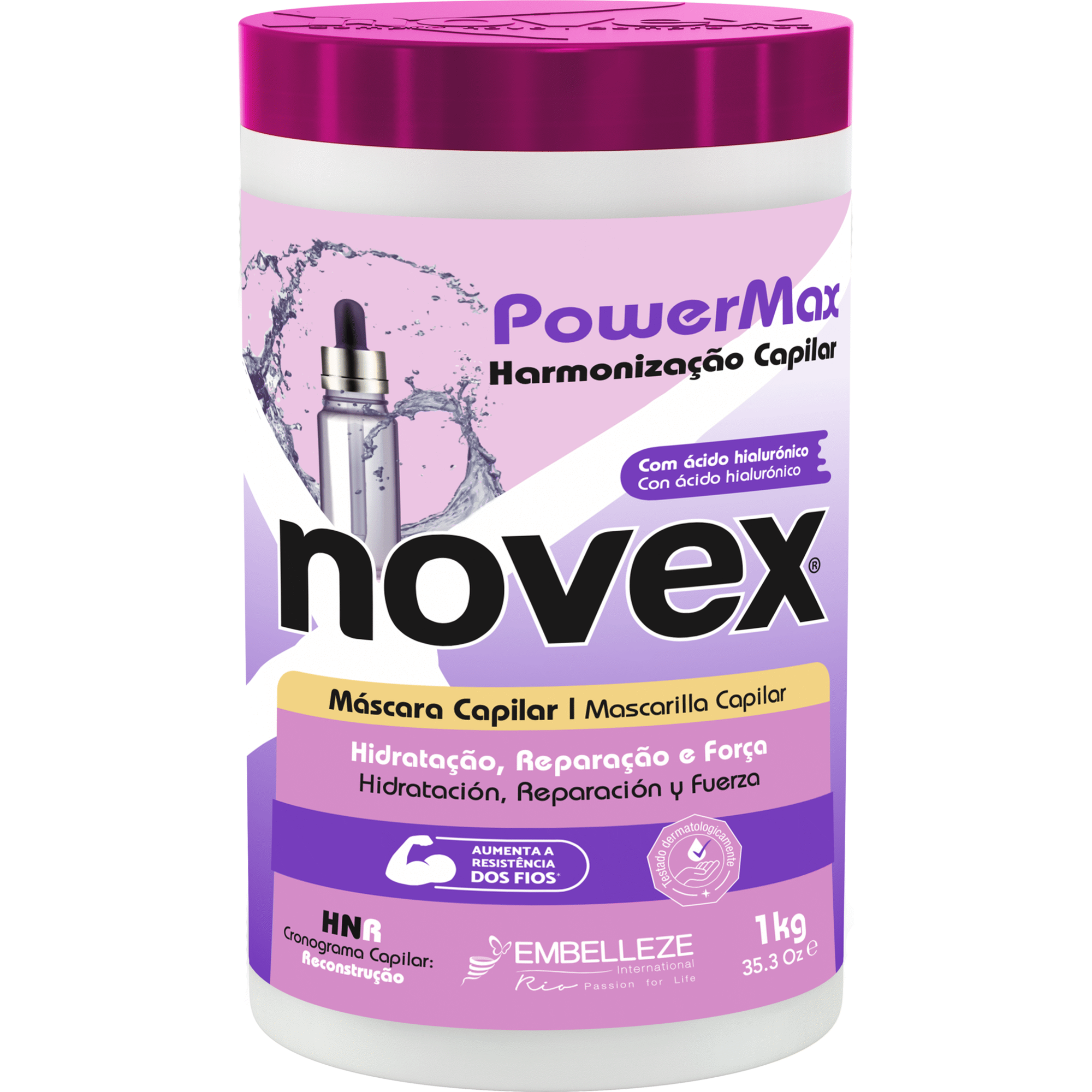 Máscara Cabelo PowerMax Harmonização Capilar