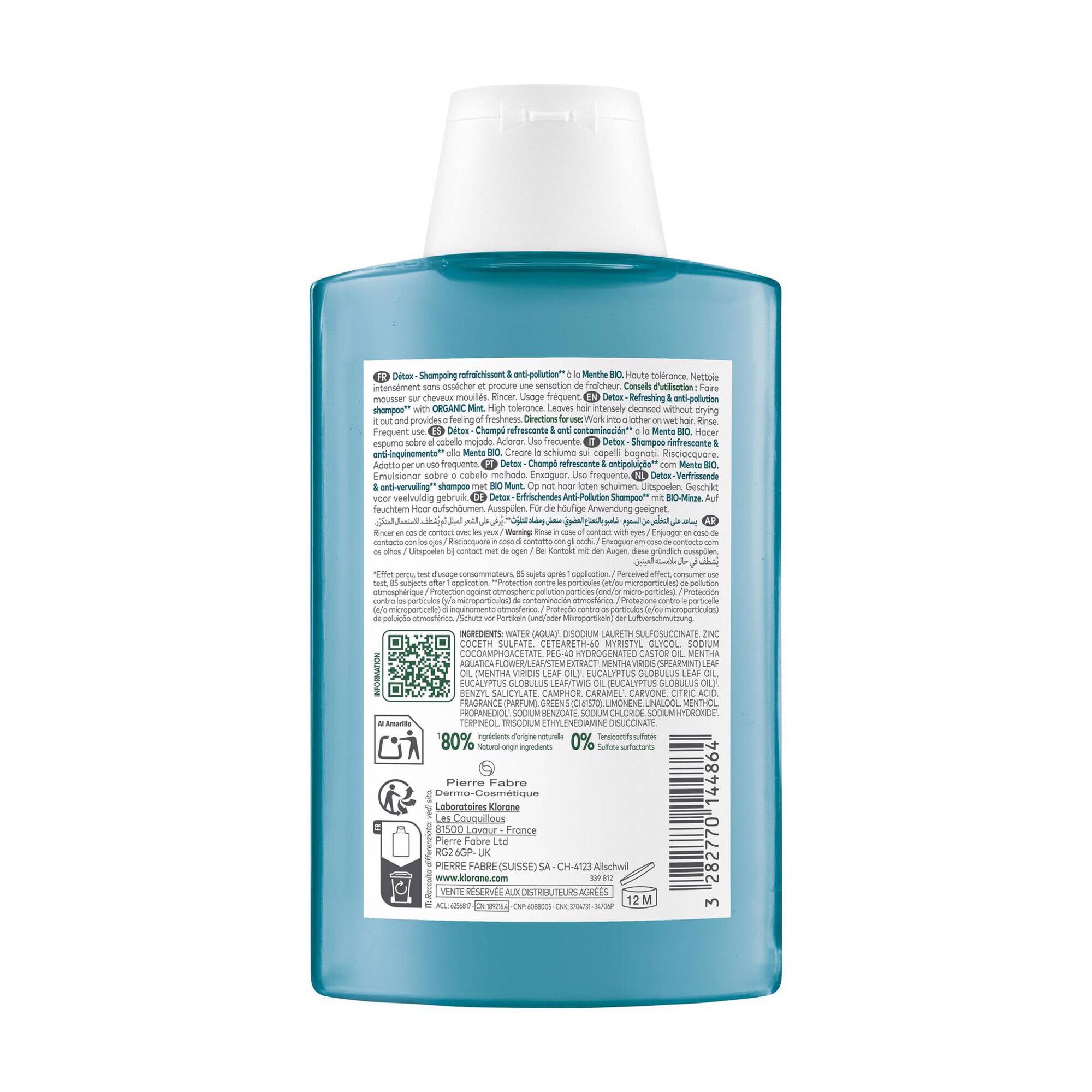 Aquatic Mint Detox Normal Hair Shampoo