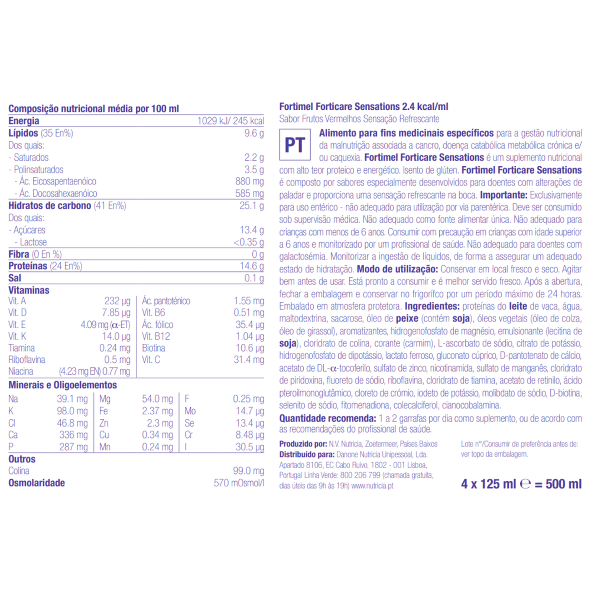 Forticare Sensations Cool Berry