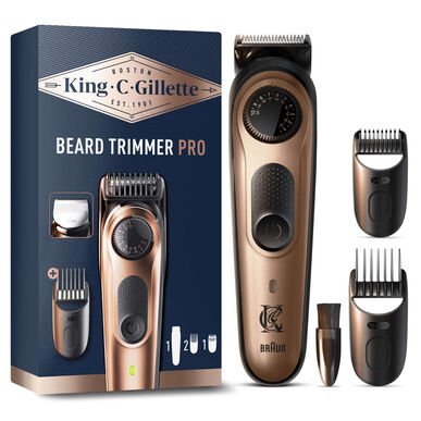 Pack Beard Trimmer Pro King C. Wells Image 1