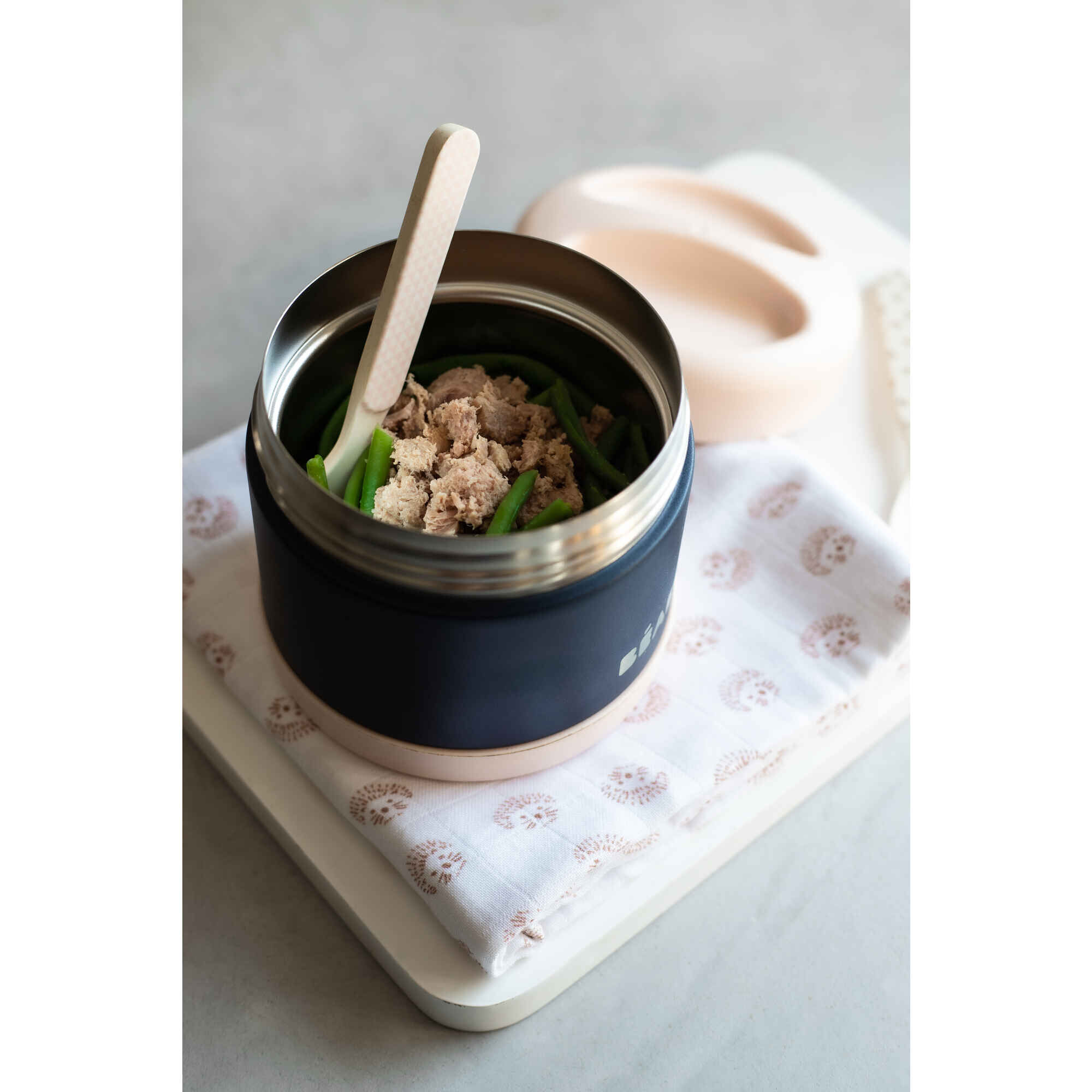 Thermo-Portion Stainless Steel Night Blue