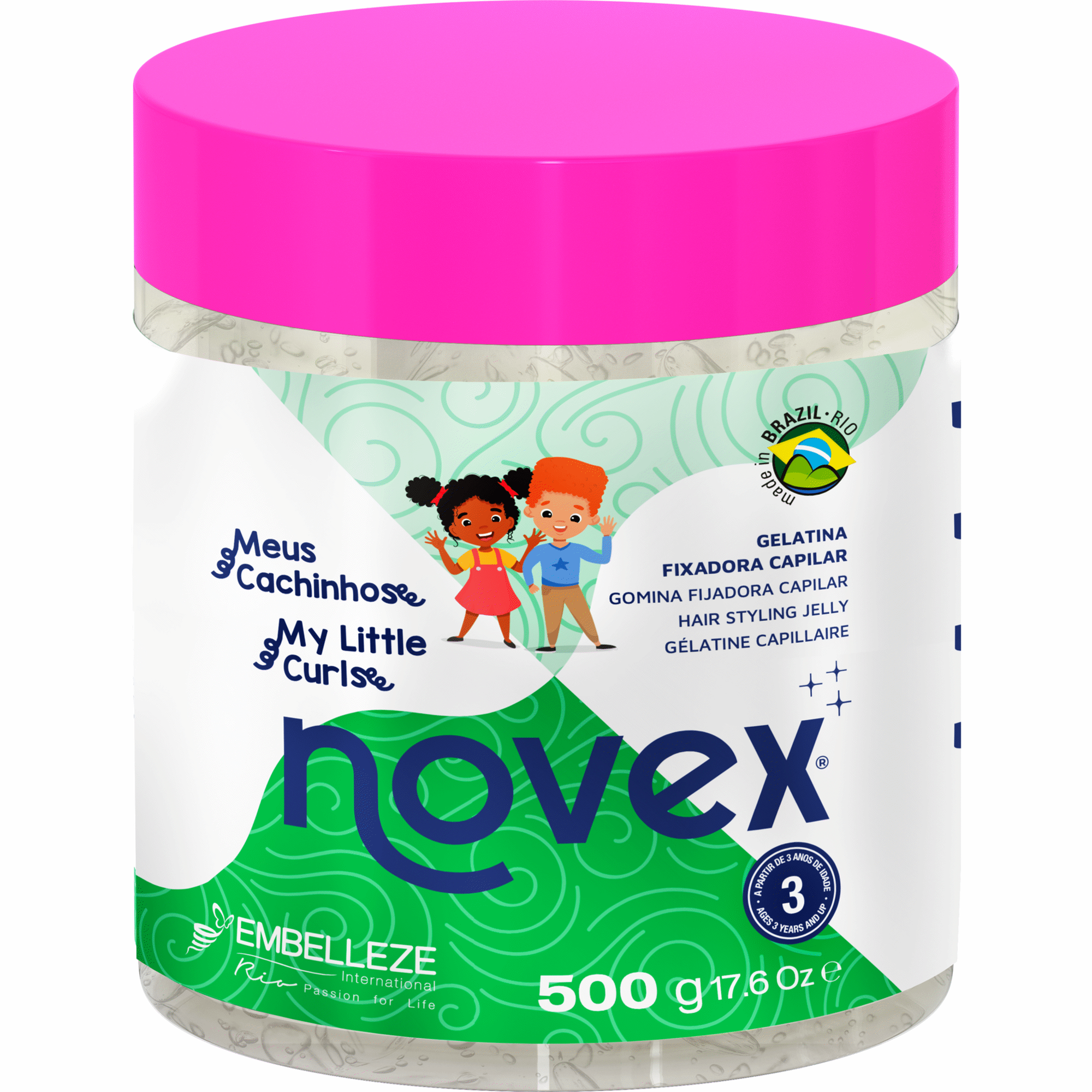 Gelatina Fixadora Capilar Os Meus Cachinhos