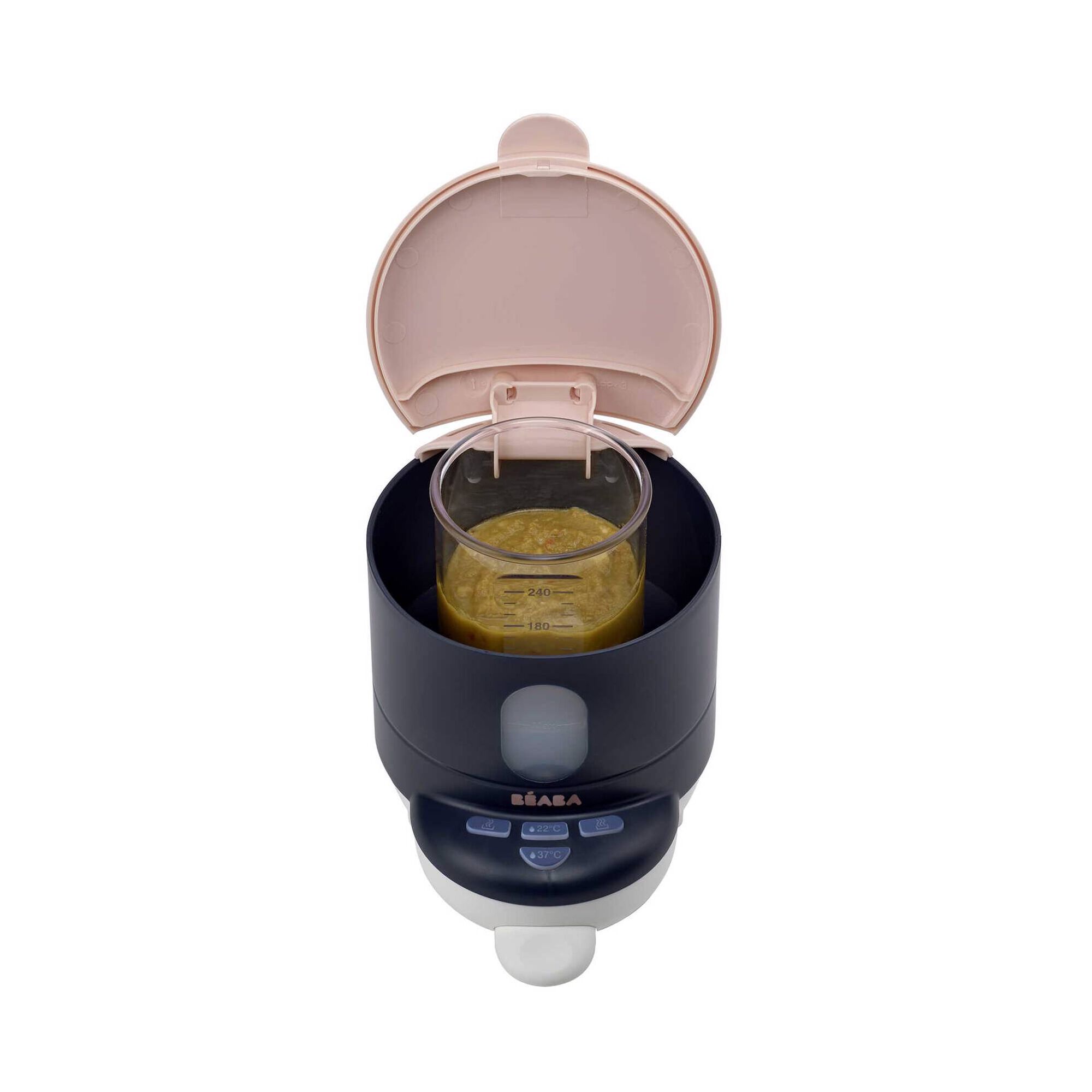 Bib Expresso Heats Water in Bottle Night Blue