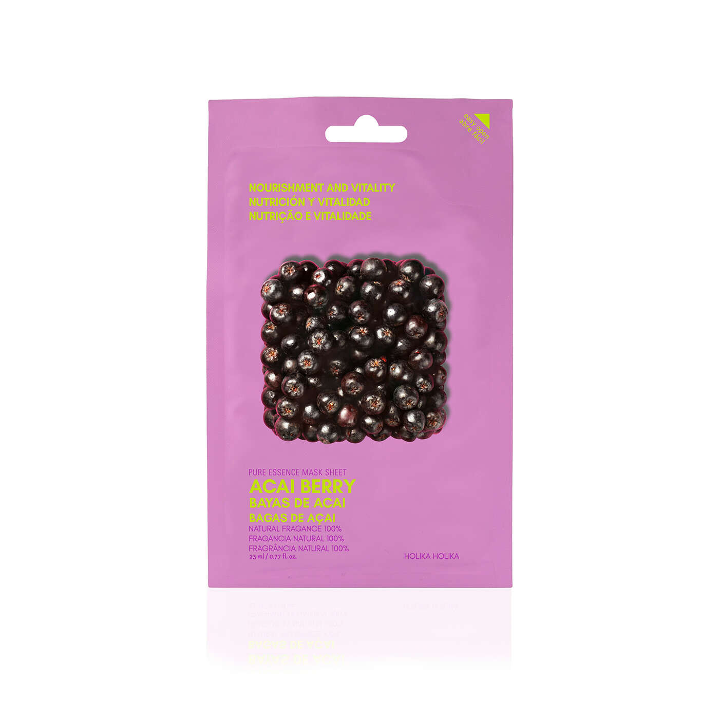 Máscara Facial de Vitalidade De Açaí Holika Holika