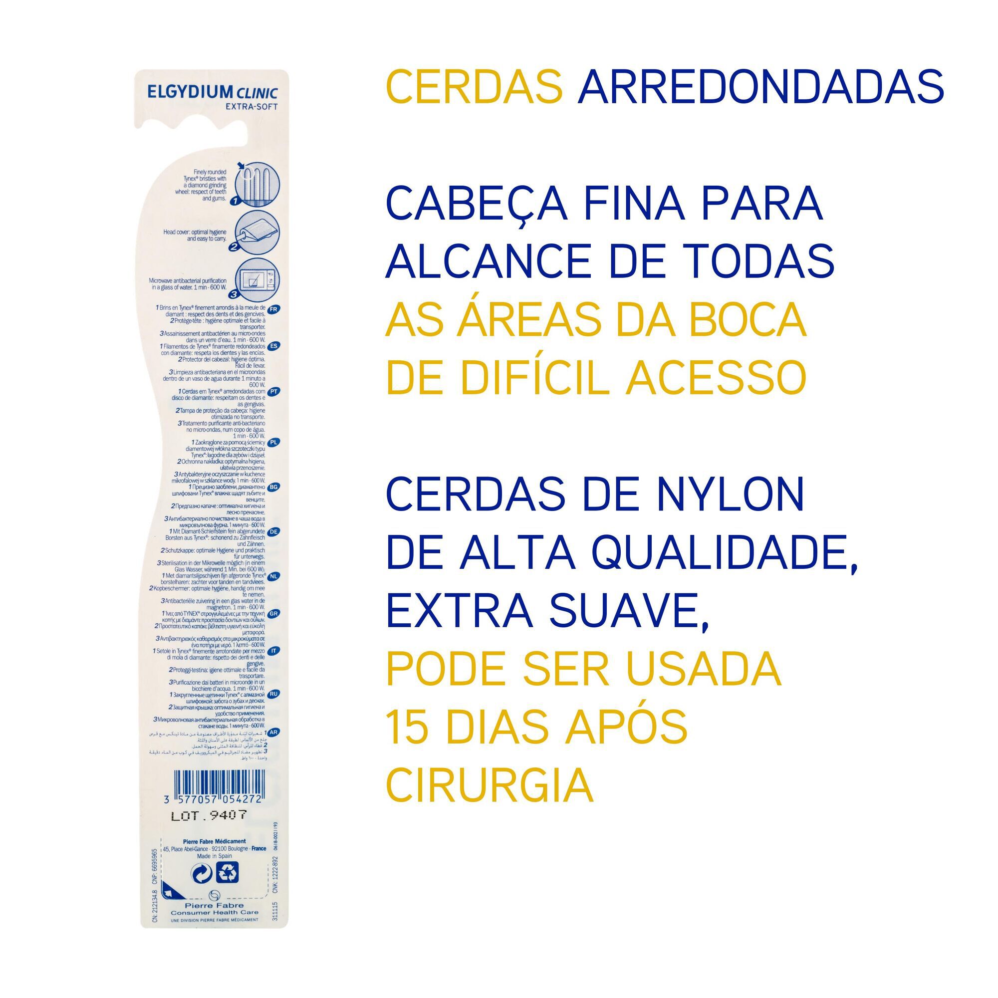 Escova de Dentes Clinic 15/100 Suave