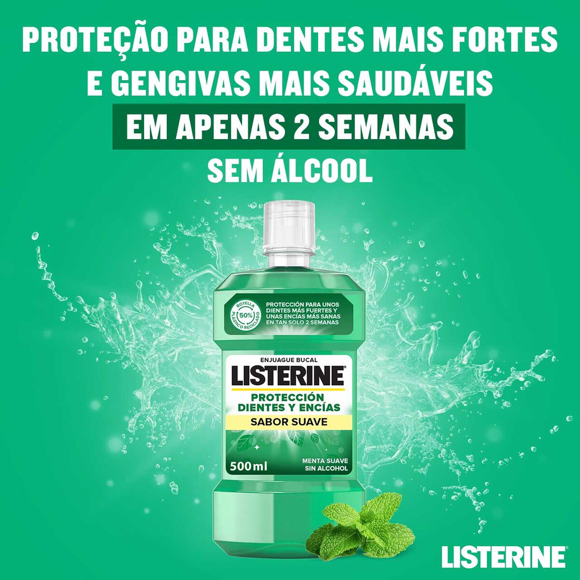 Elixir Proteção Dentes e Gengivas Sabor Suave
