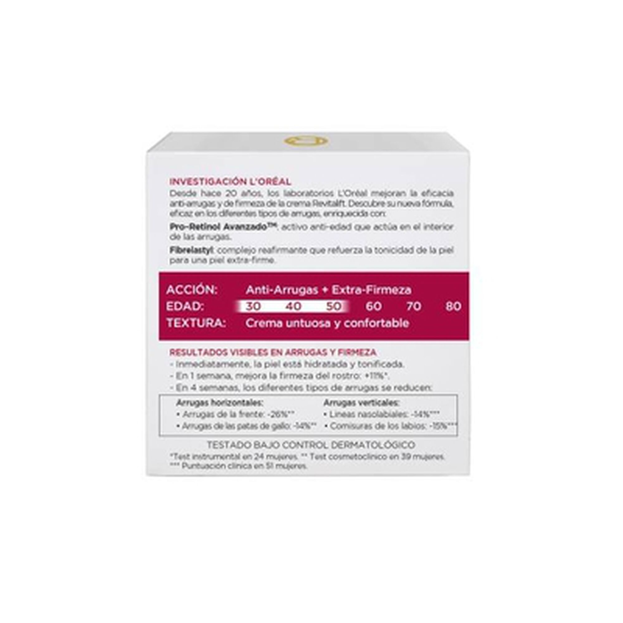 Creme de Rosto Dia Revitalift Anti Rugas