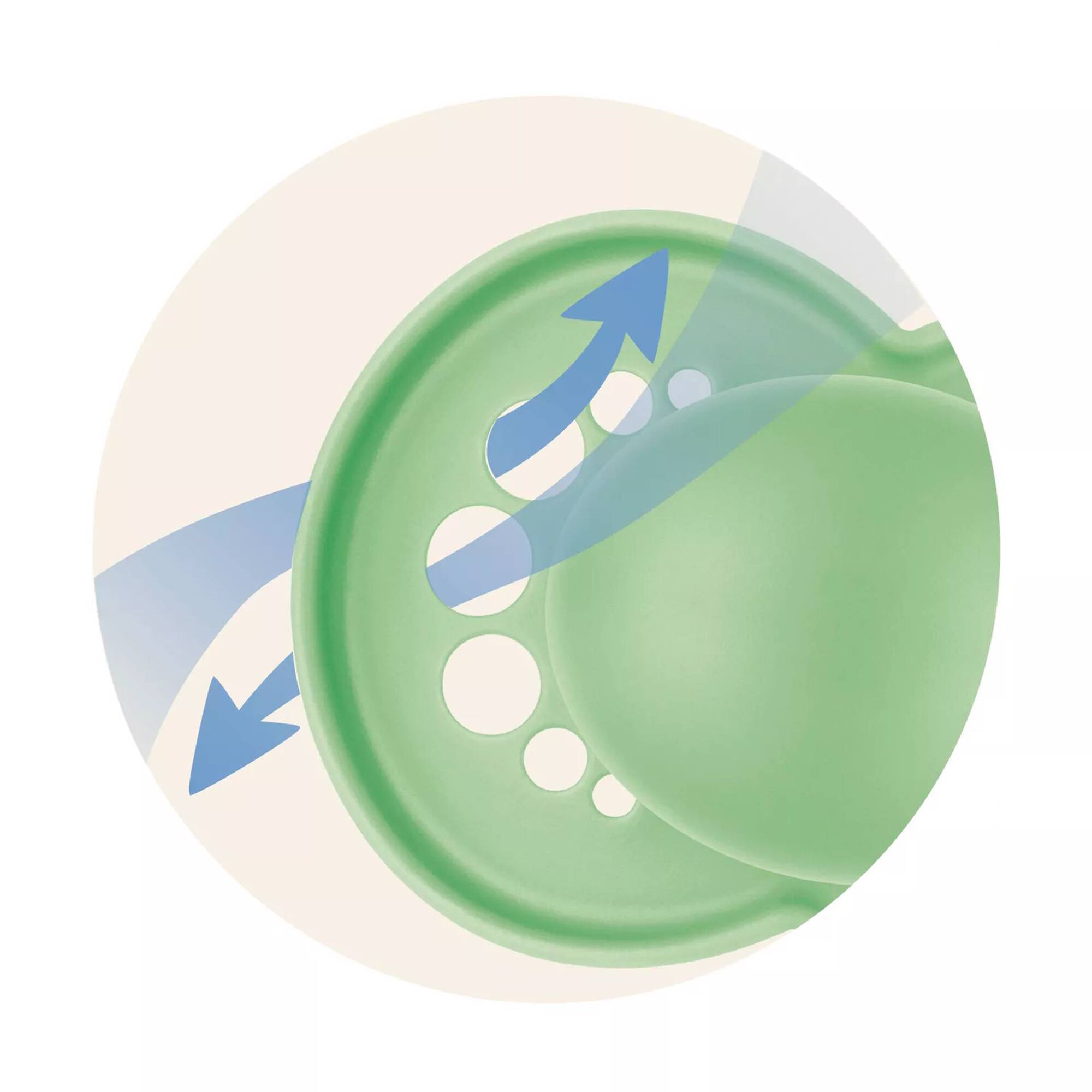 Chuchas Original Pure Night 2-6m Rosa