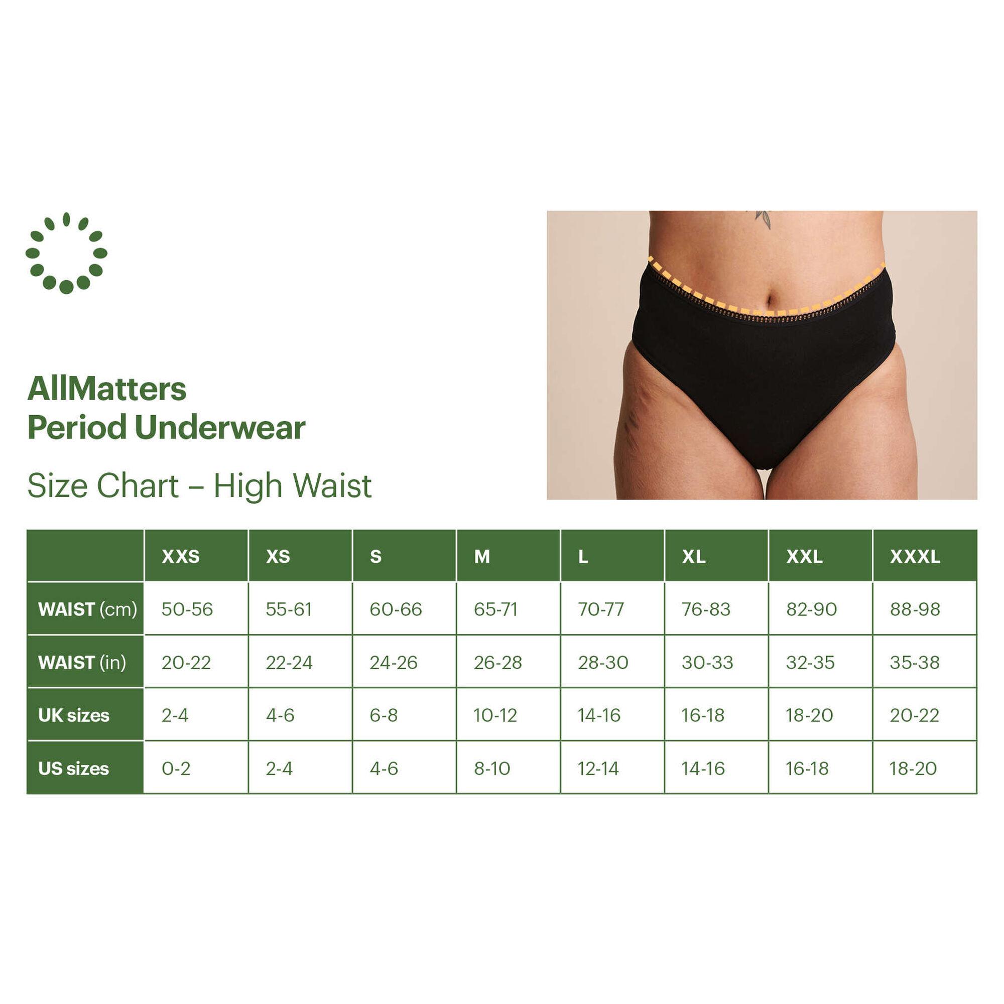 Cueca Menstrual Bikini Fluxo Abundante