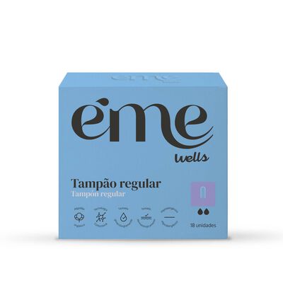 Tampões Menstruais Fluxo Normal Éme Tampões Menstruais Fluxo Normal Éme