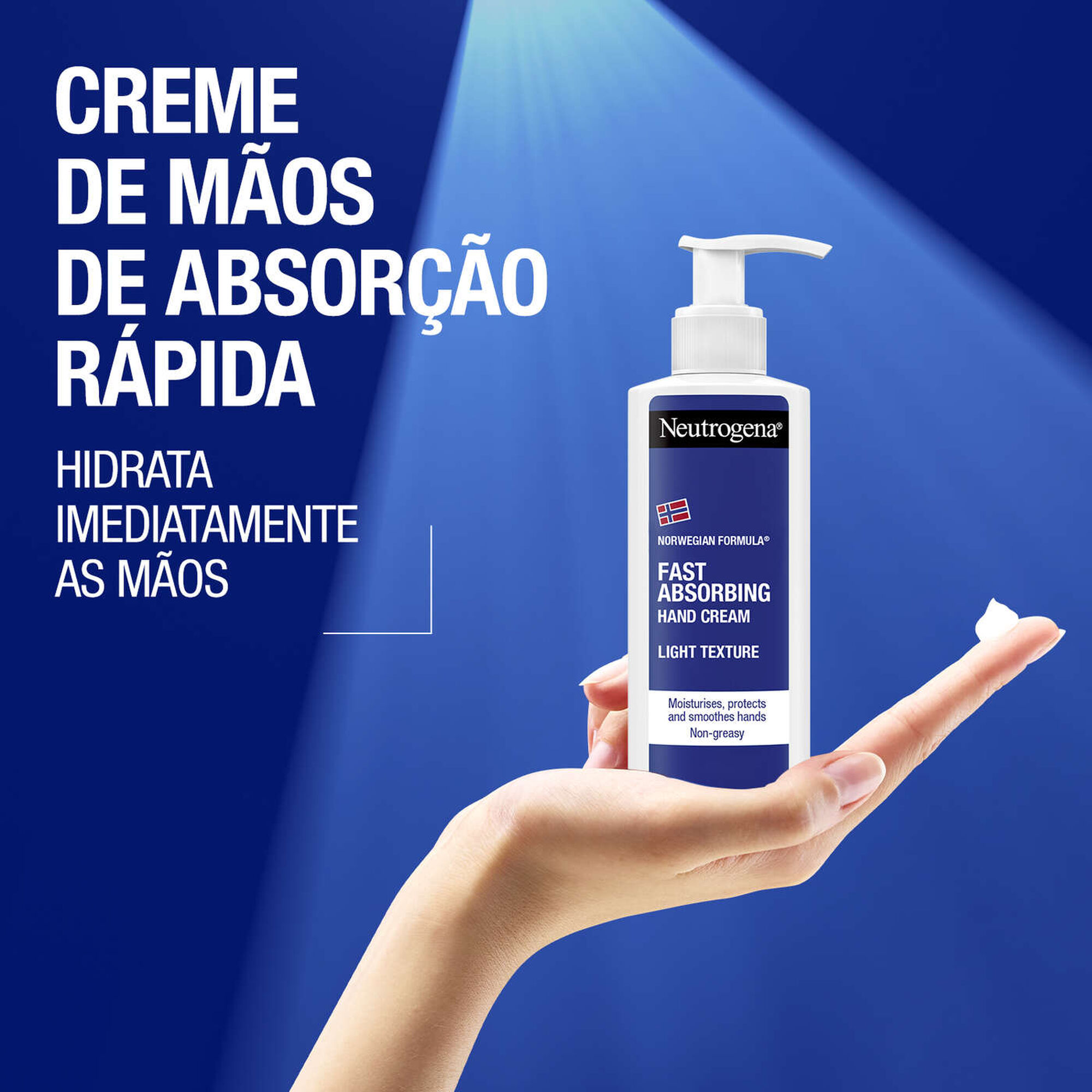 Creme Mãos Não Gorduroso Fast Absorving