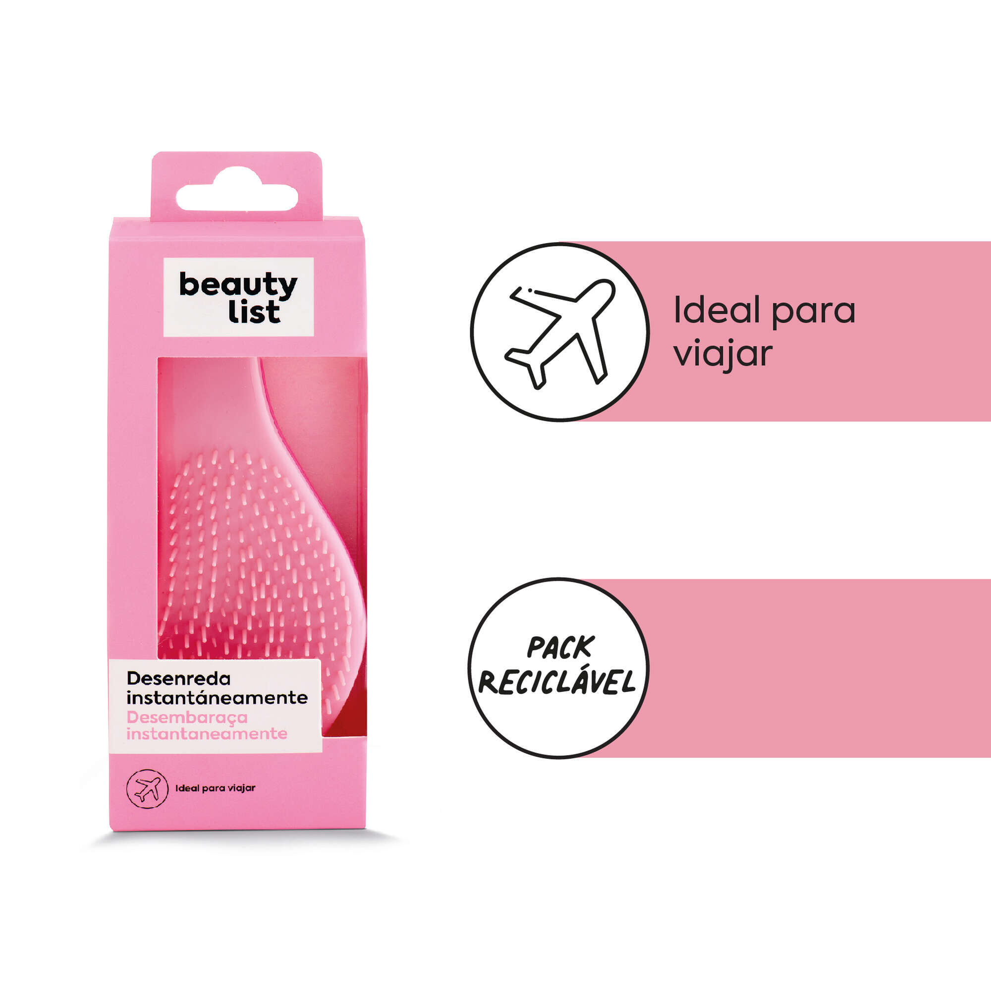 Escova Desembaraçadora Mini