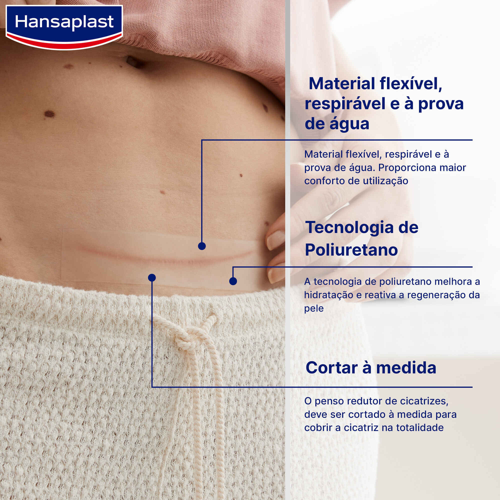 Pensos Redutores de Cicatrizes XL