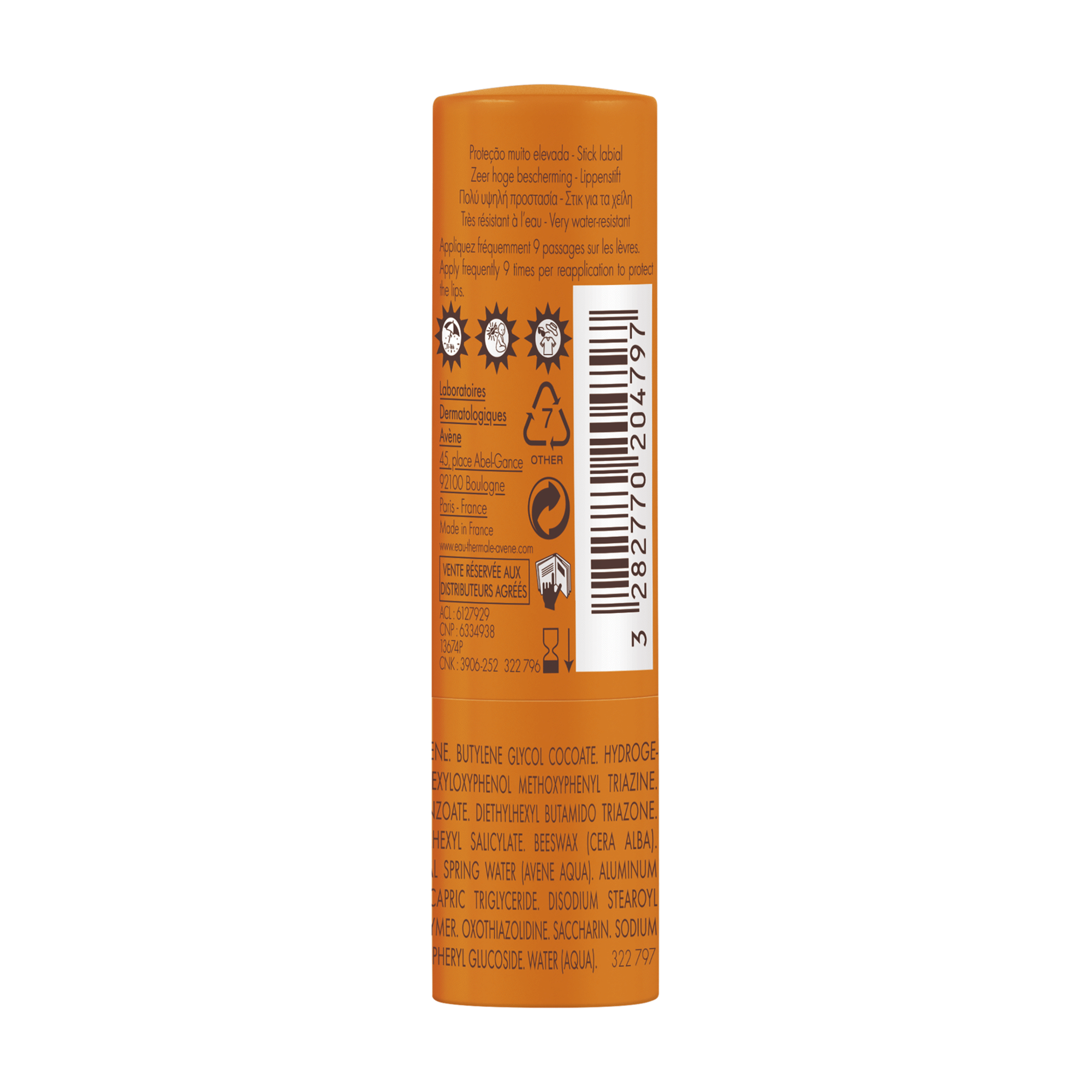 Sun Care Lip Balm Sensitive Lips SPF50+